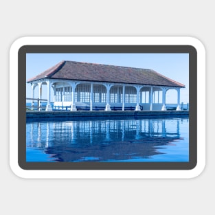 Sheringham Boat house Sticker